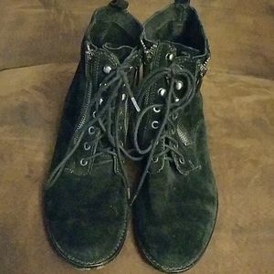 Sam Edelman's*Black Suede*Boots*